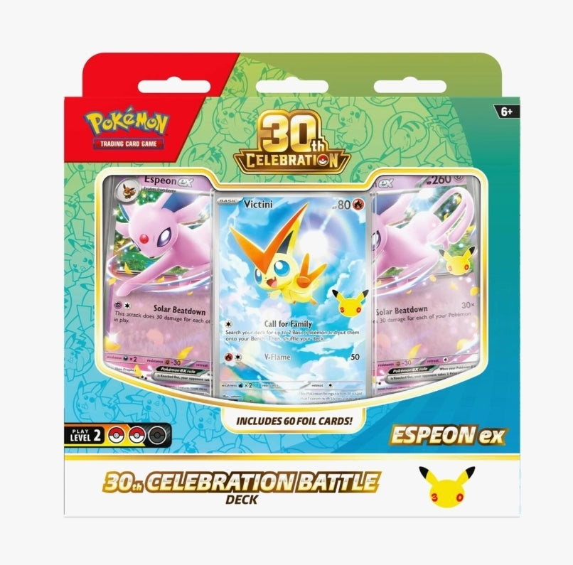 Pokémon TCG: 30th Celebration Battle Deck: Espeon ex