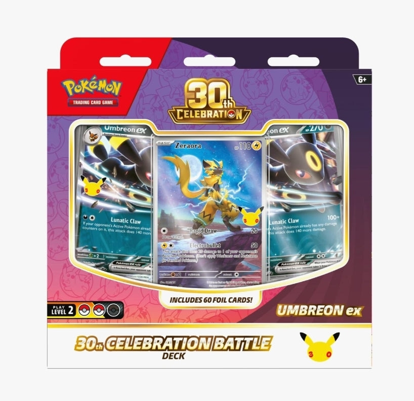 Pokémon TCG: 30th Celebration Battle Deck: Umbreon ex
