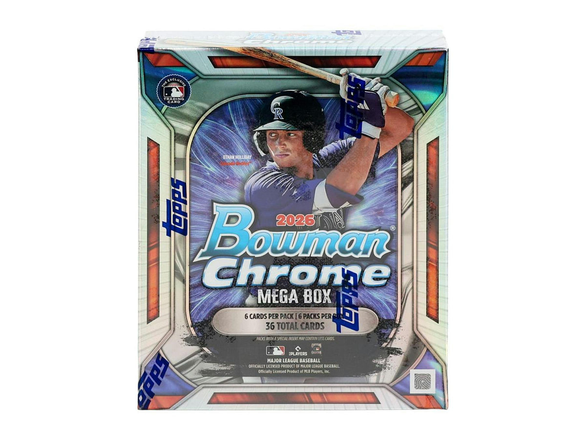 2026 Bowman Chrome Baseball Mega 20-Box Case (Presell 9/23)