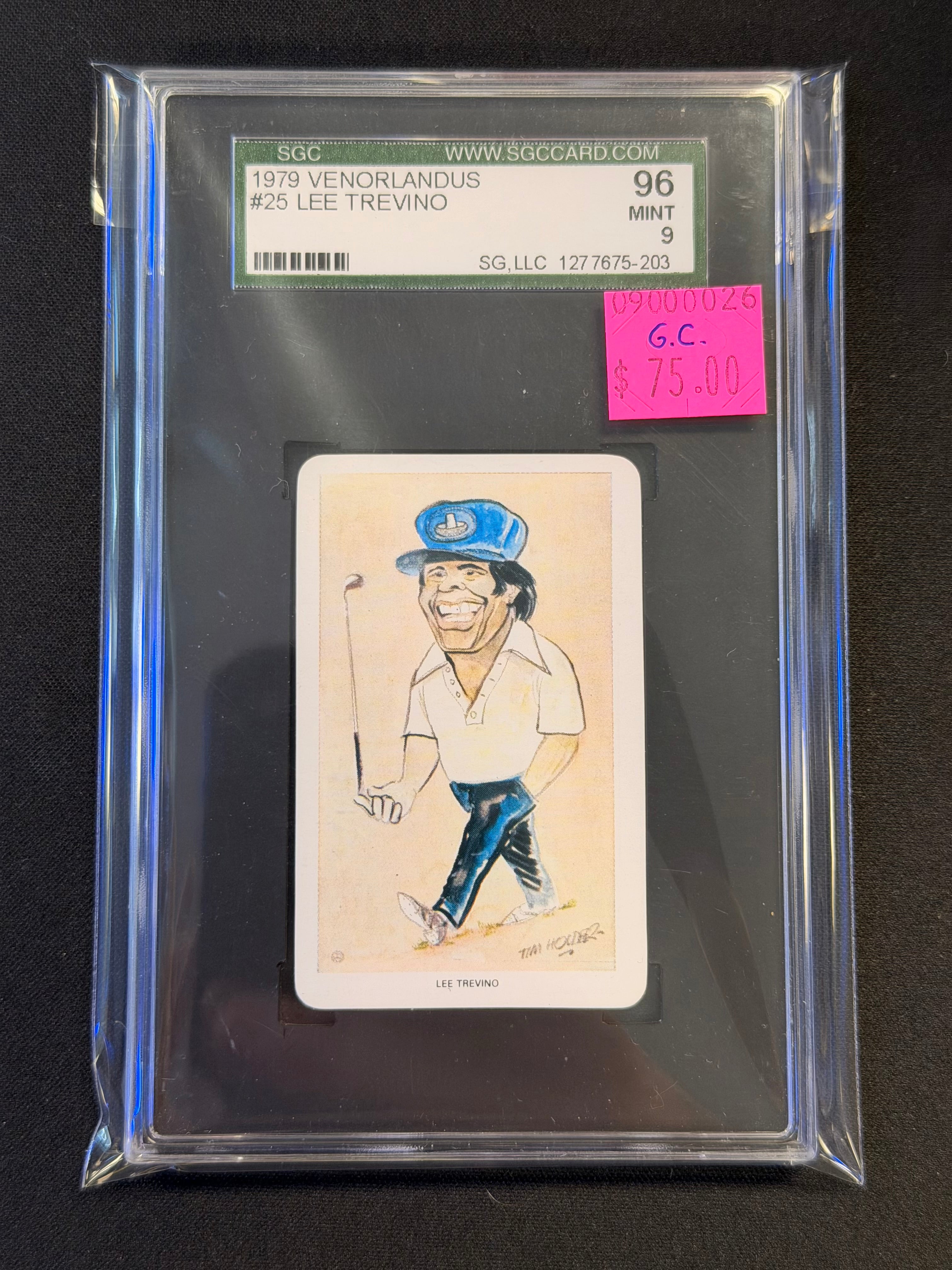 1979 VENORLANDUS #25 LEE TREVINO SGC 9 (GC)