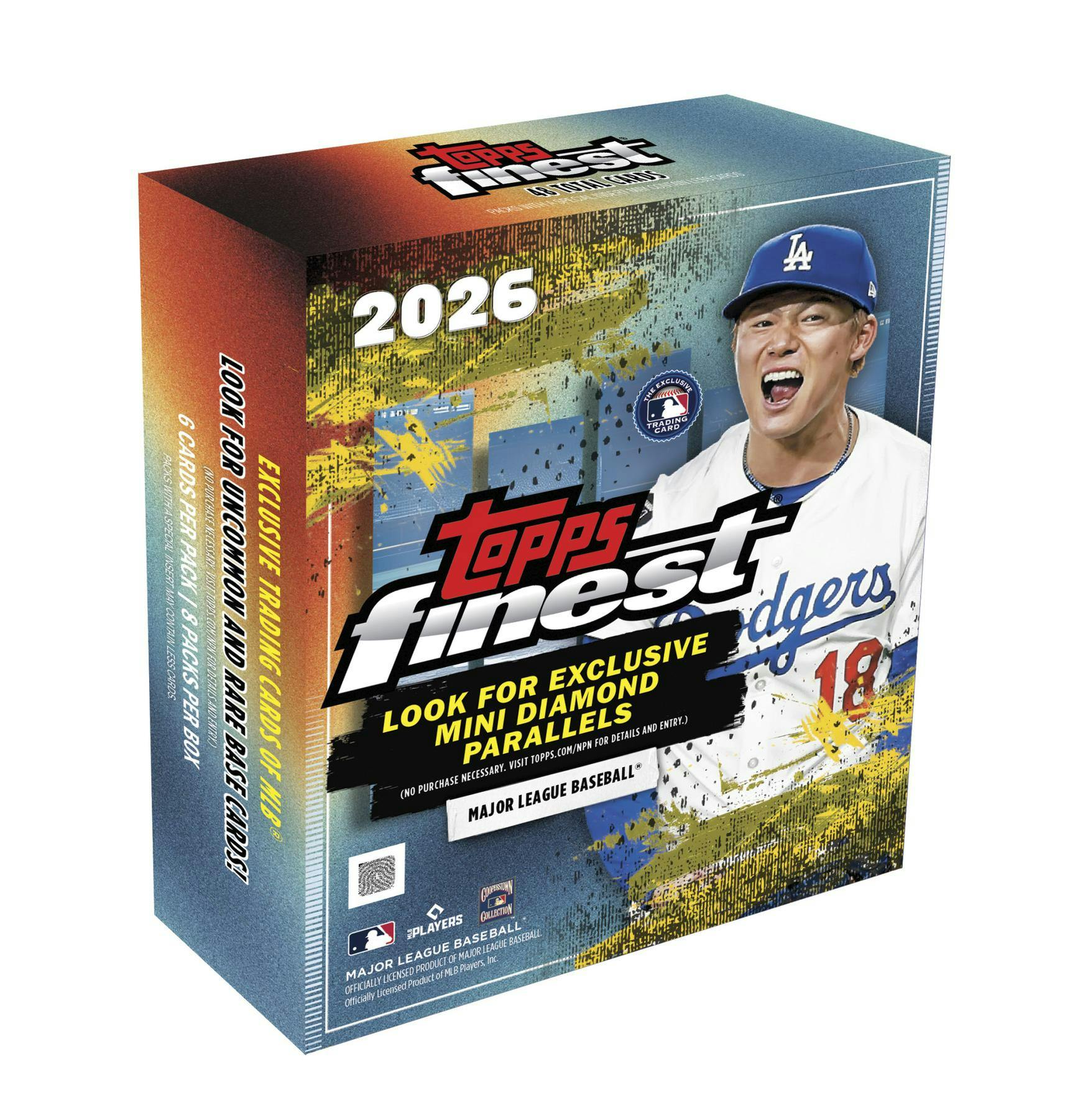 2026 Topps Finest Baseball Mega Box (Presell 7/8)