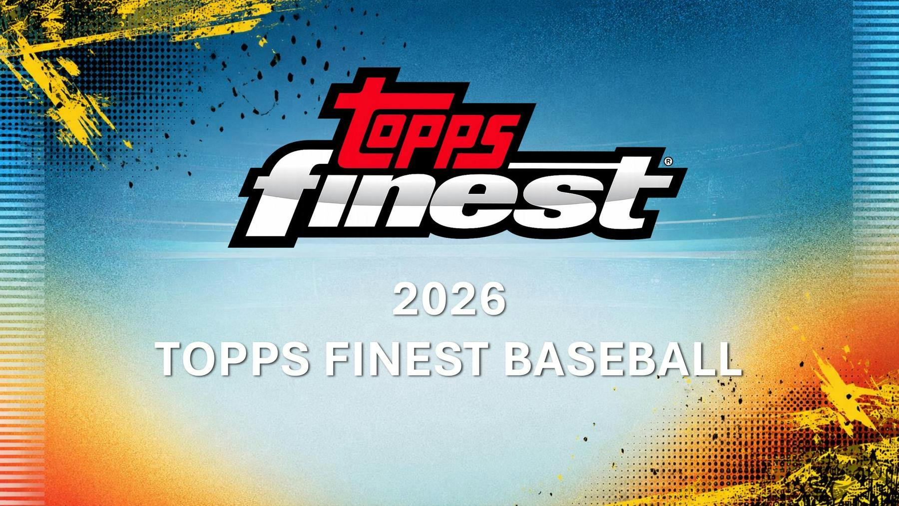 2026 Topps Finest Baseball Hobby Box (Presell 7/8)