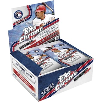 2025 Topps Chrome Update Series Baseball Hobby Jumbo Box (12/10)