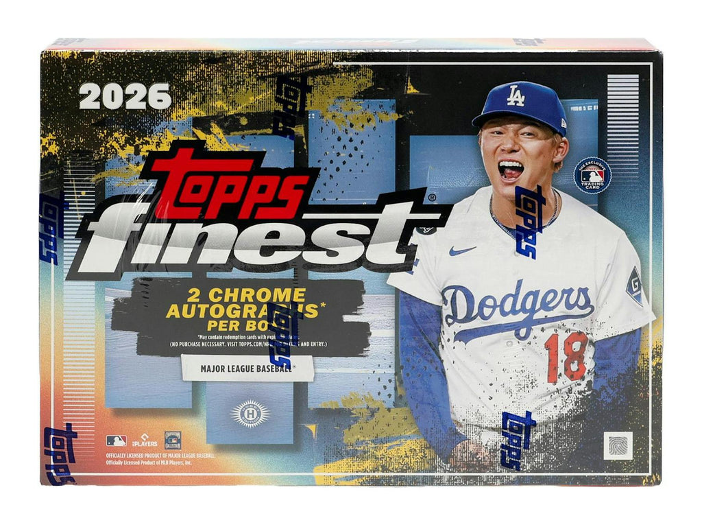 2026 Topps Finest Baseball Hobby Box (Presell 7/8)
