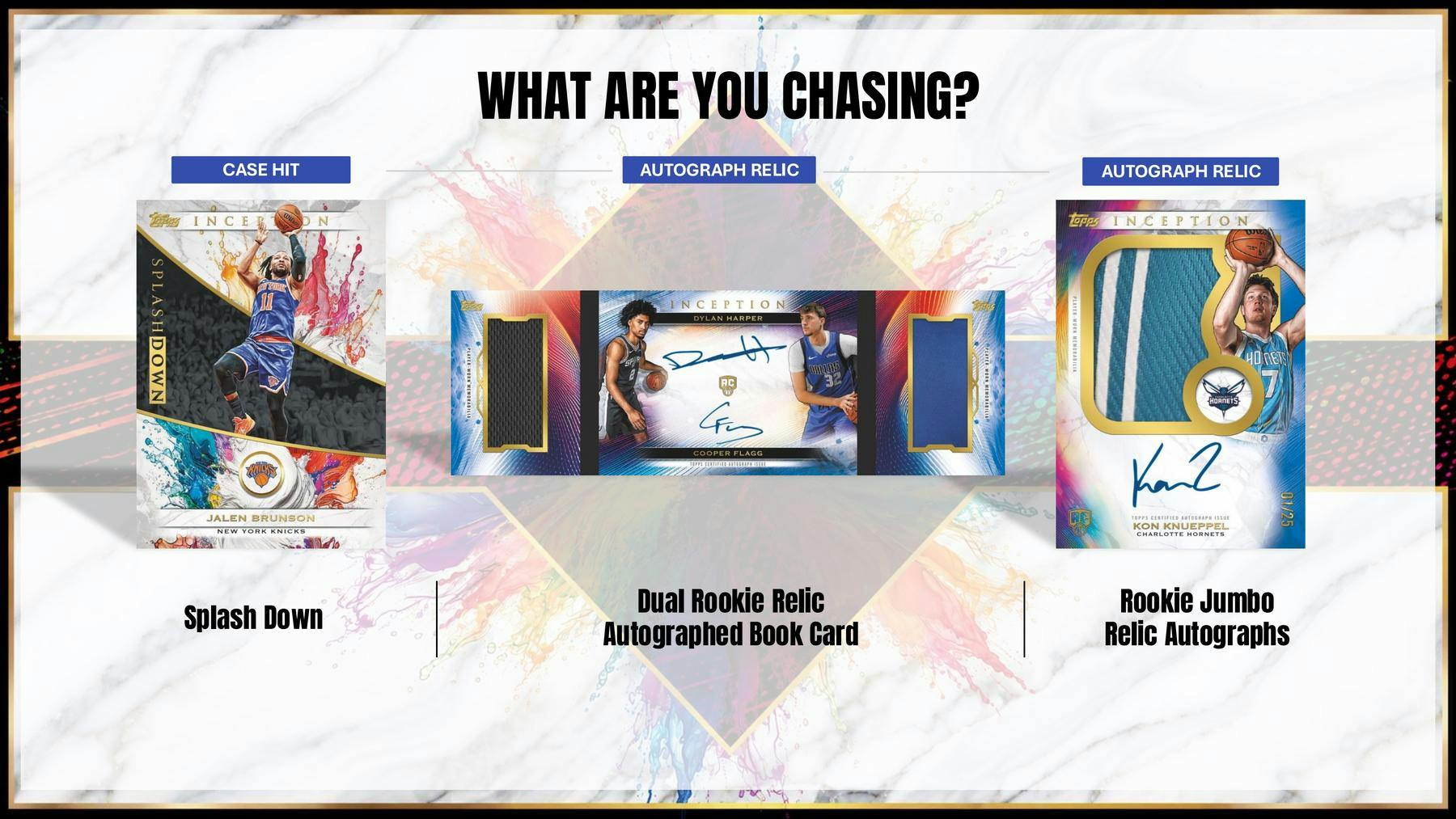 2025-26 Topps Inception Basketball Hobby Box (Presell 7/23)