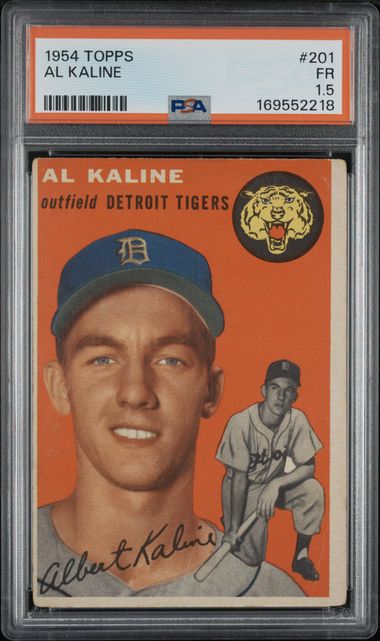1954 Topps Al Kaline #201 PSA 1.5 (GC)
