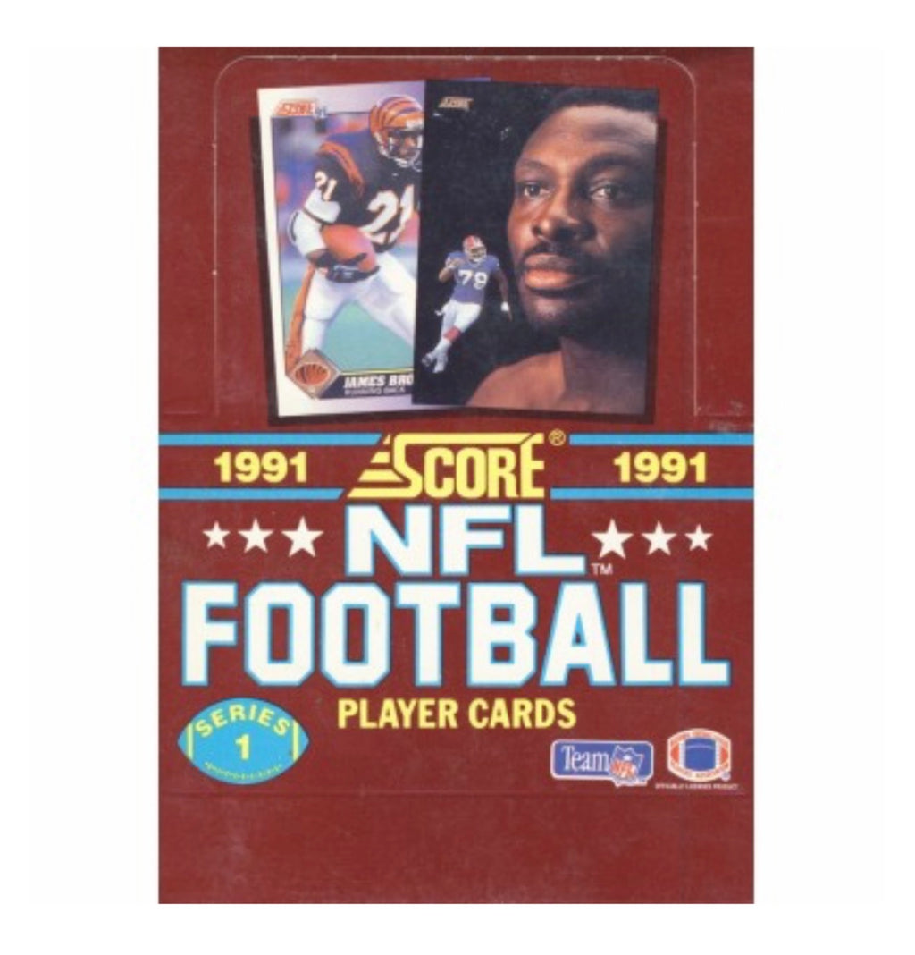 1991 Score Series 1 Football 16-Card Pack Hobby Pack