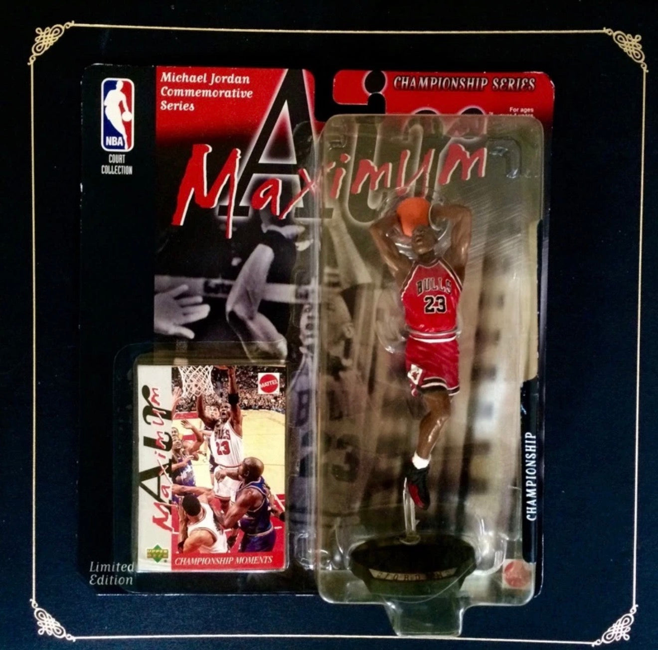 1999 Mattel Maximum Air Michael Jordan Commemorative Series 1992 Championship LIMITED EDITION 1/23,045