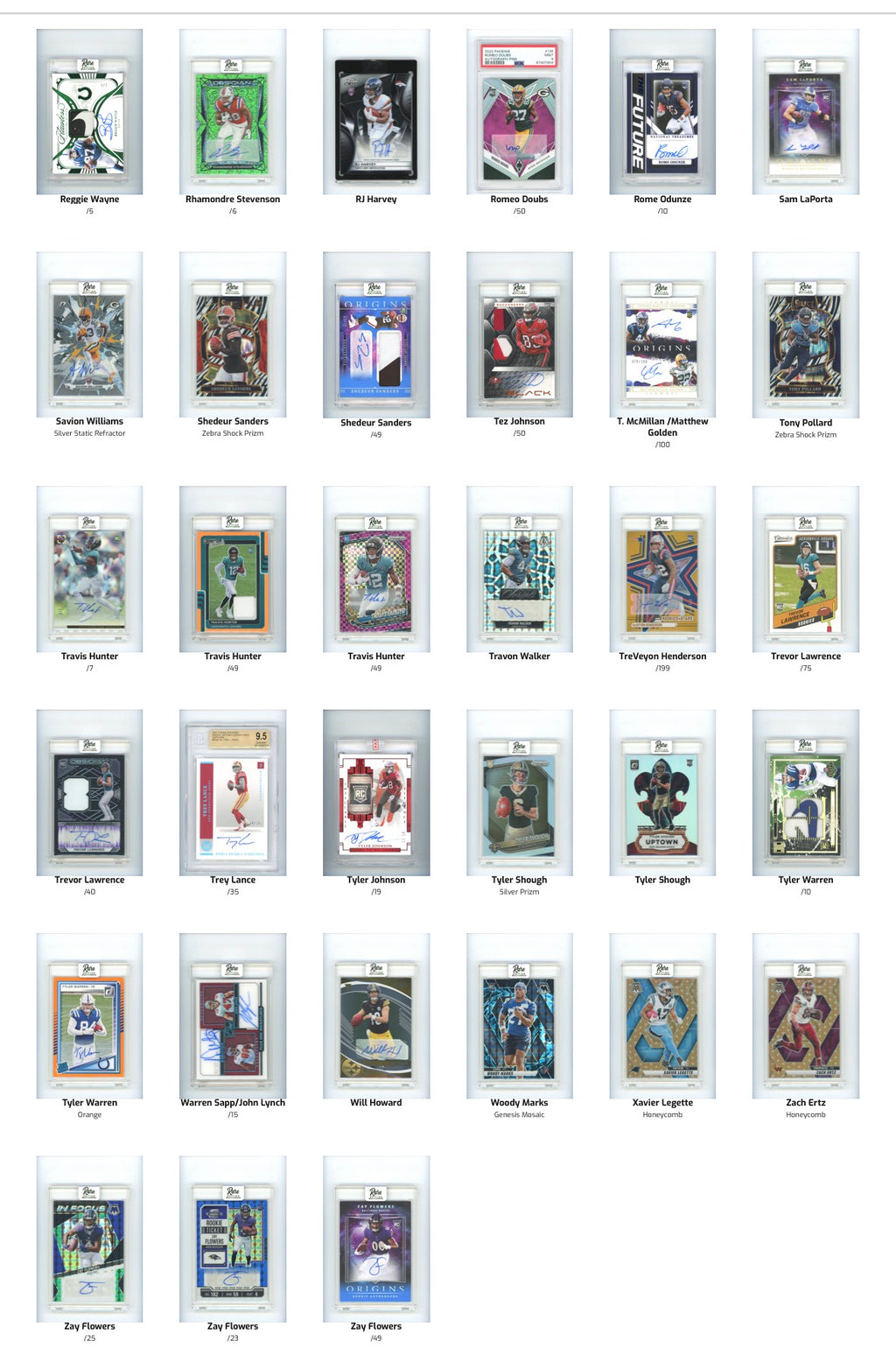2026 Rare Edition Multiverse™ RE|PACK Football Series 2 12-Pack Hobby Case