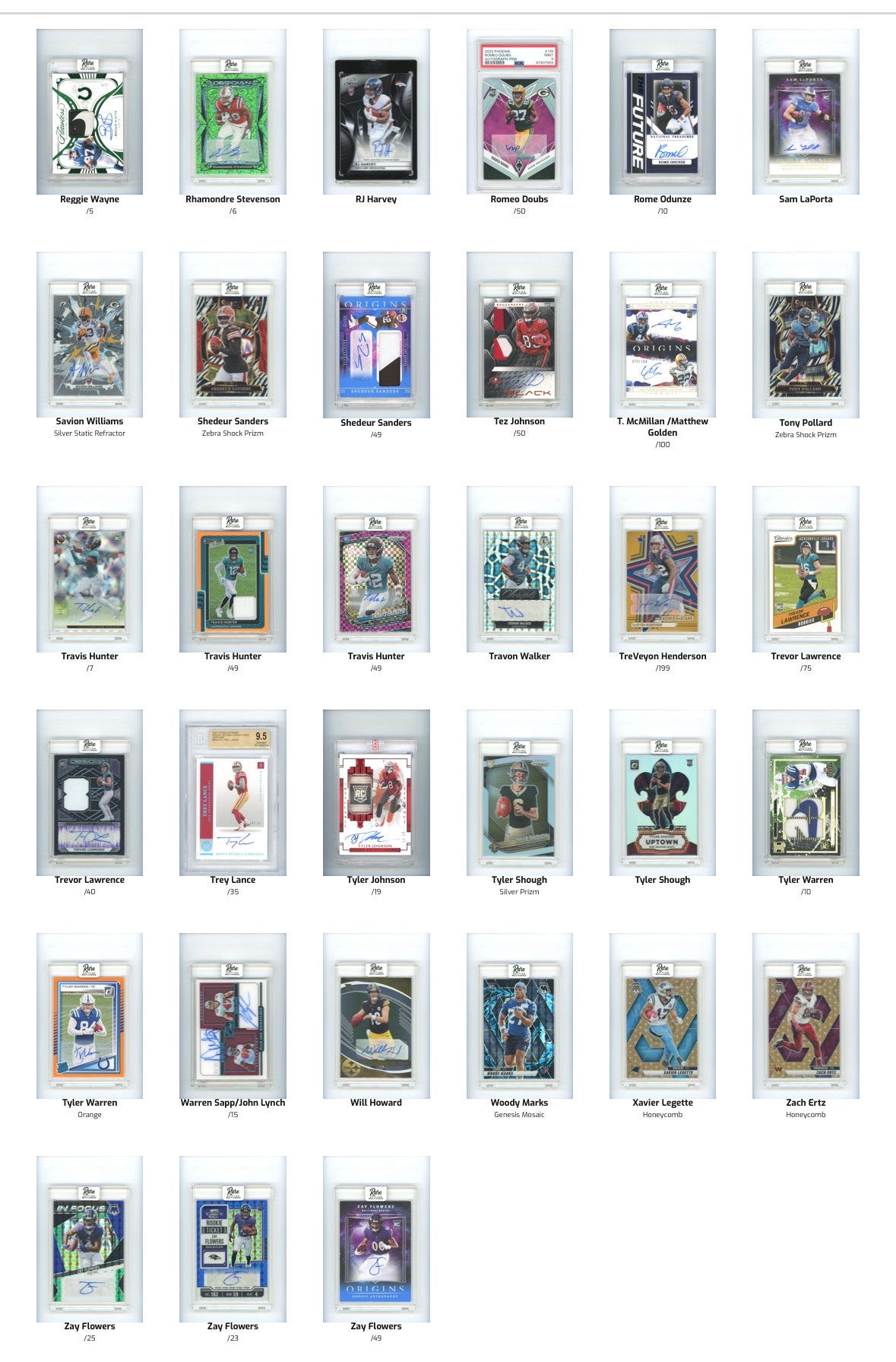 2026 Rare Edition Multiverse™ RE|PACK Football Series 2 12-Pack Hobby Case