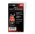 Ultra Pro Tall Boy Soft Sleeves for Tall Trading Cards (100ct Pack)