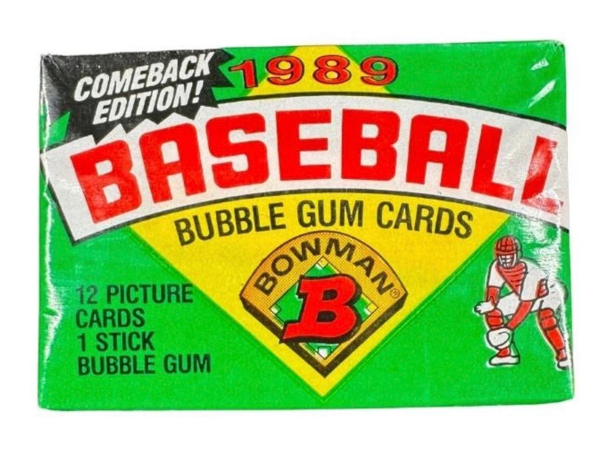 1989 Bowman Baseball Bubble Gum Wax Pack