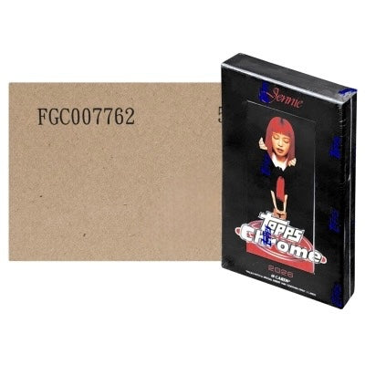 2026 Topps Chrome x Jennie Kim K-Pop 5-Box Case