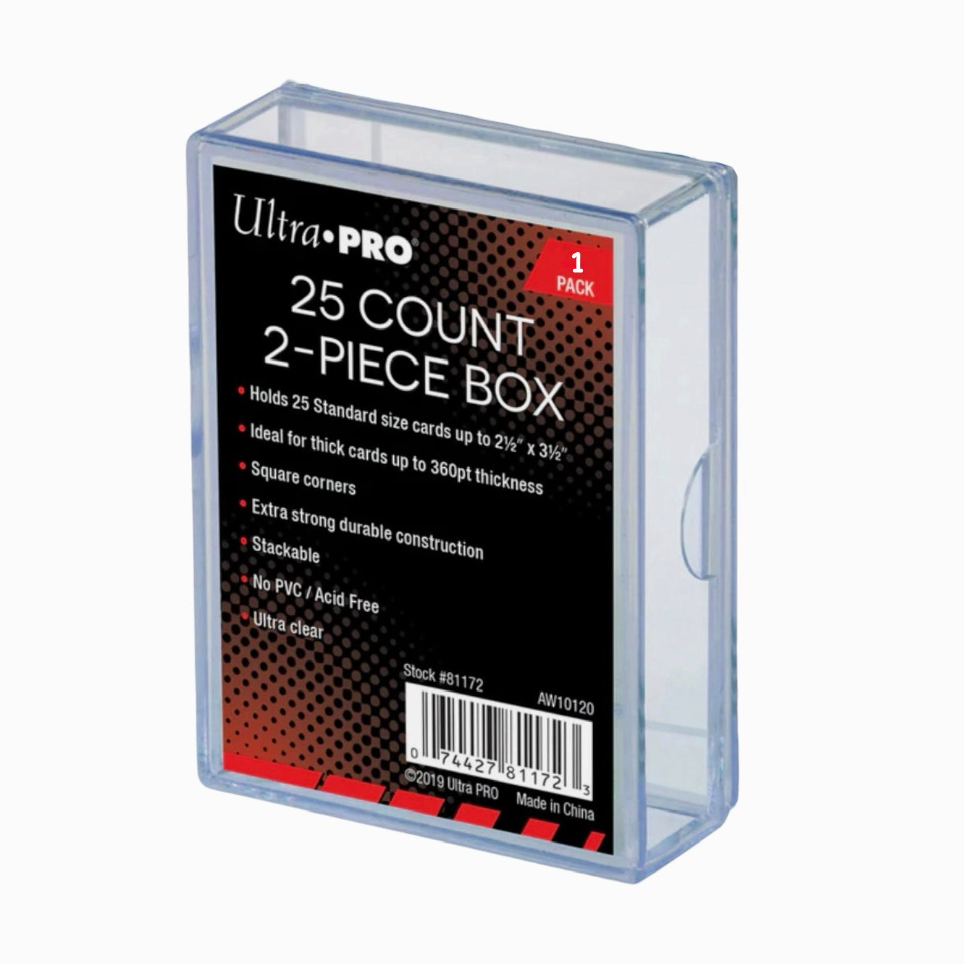Ultimate Collection 25ct Trading Card Storage Box