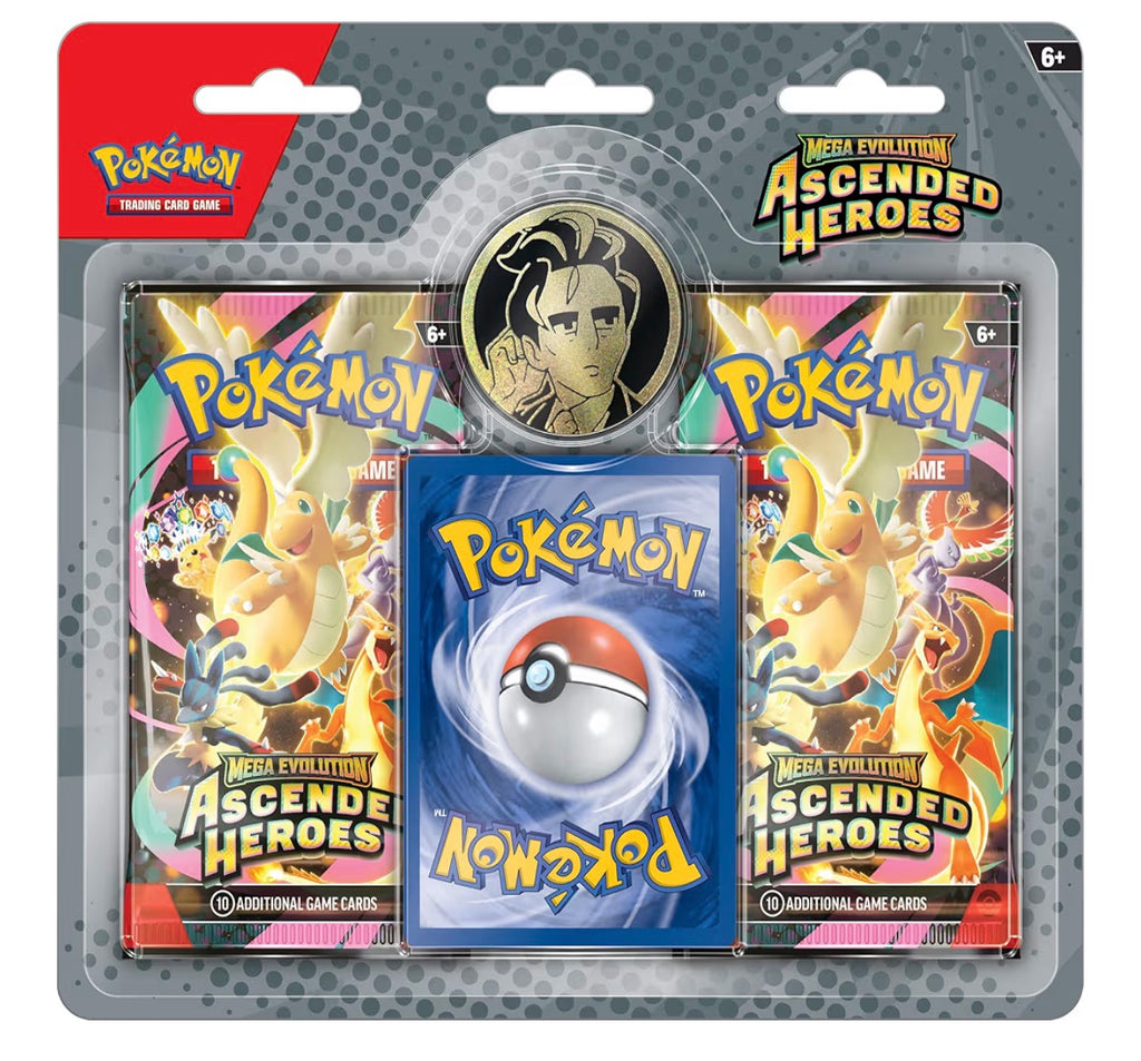 Pokémon TCG: Mega Evolution: Ascended Heroes: 2-Pack Blister (Random Promo)