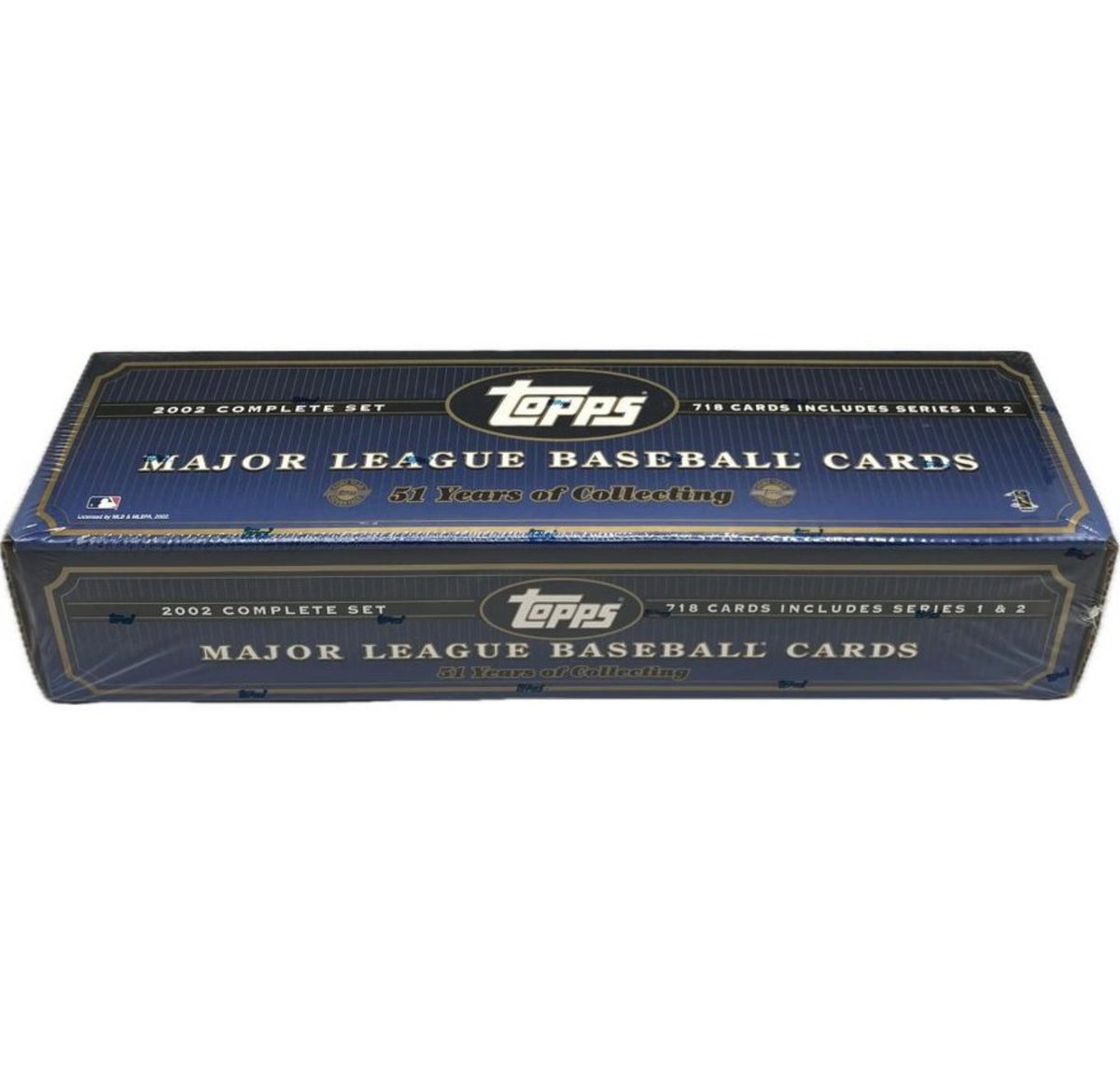 2002 Topps Baseball 718-Card Complete HTA Factory Set (Series 1 & 2)