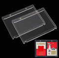 187mm Horizontal Booklet Magnetic Card Holder 175 PT, Playbook Display Holer, 2 Cards Holder