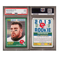 2013 PANINI SCORE #431 TRAVIS KELCE PSA 9 (SY)