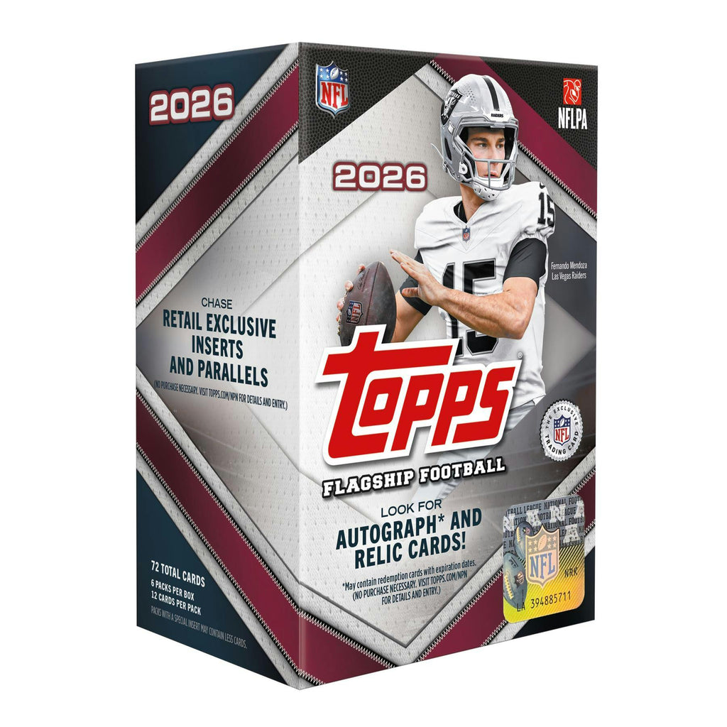2026 Topps Football Blaster 40-Box Case (8/21)