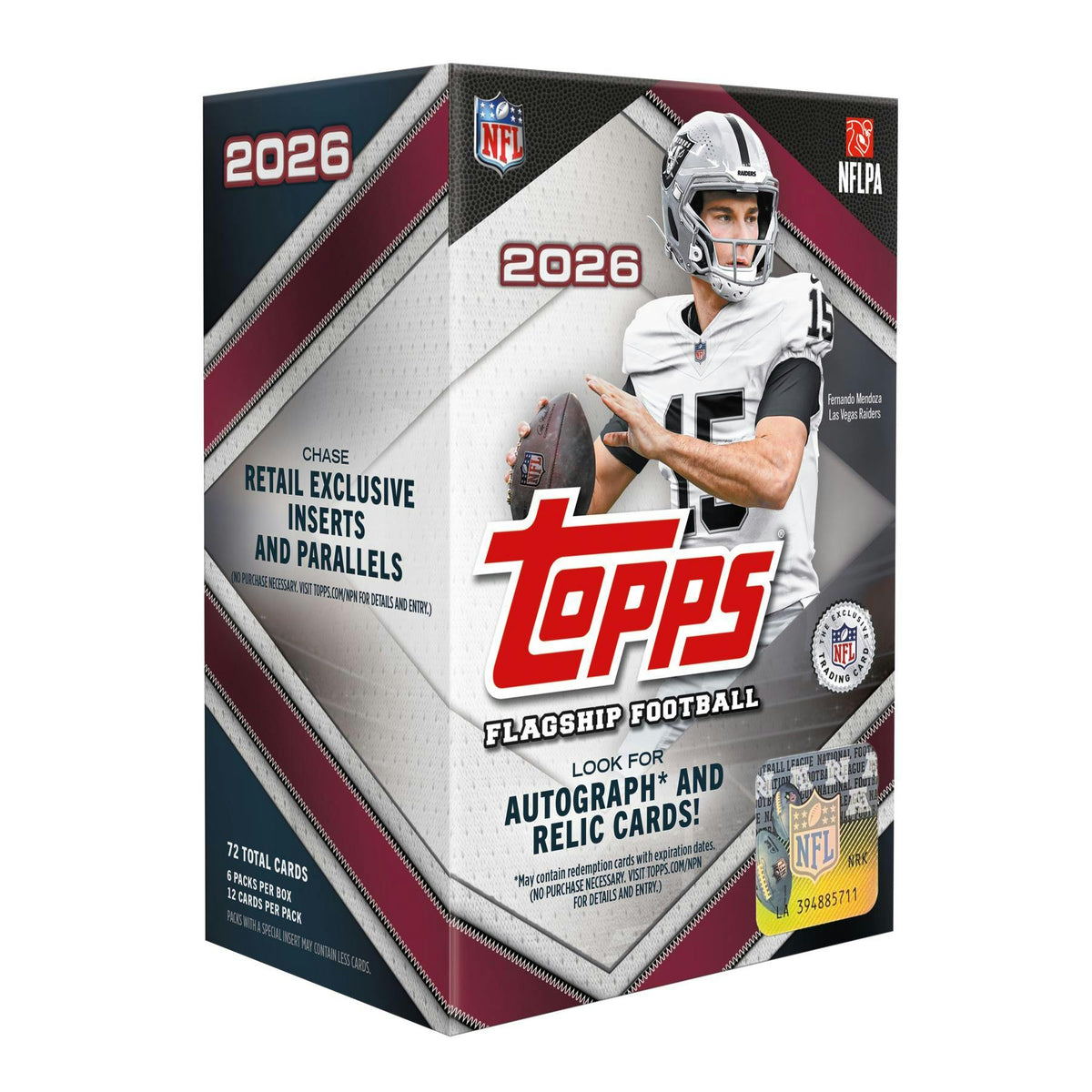 2026 Topps Football Blaster 40-Box Case (8/21)