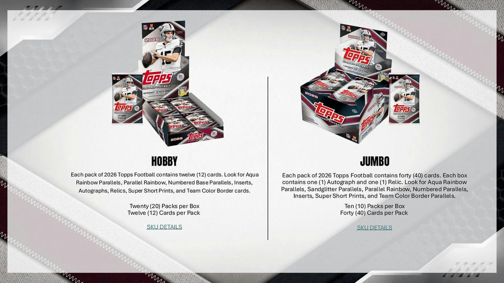 2026 Topps Football Hobby Pack (8/21)