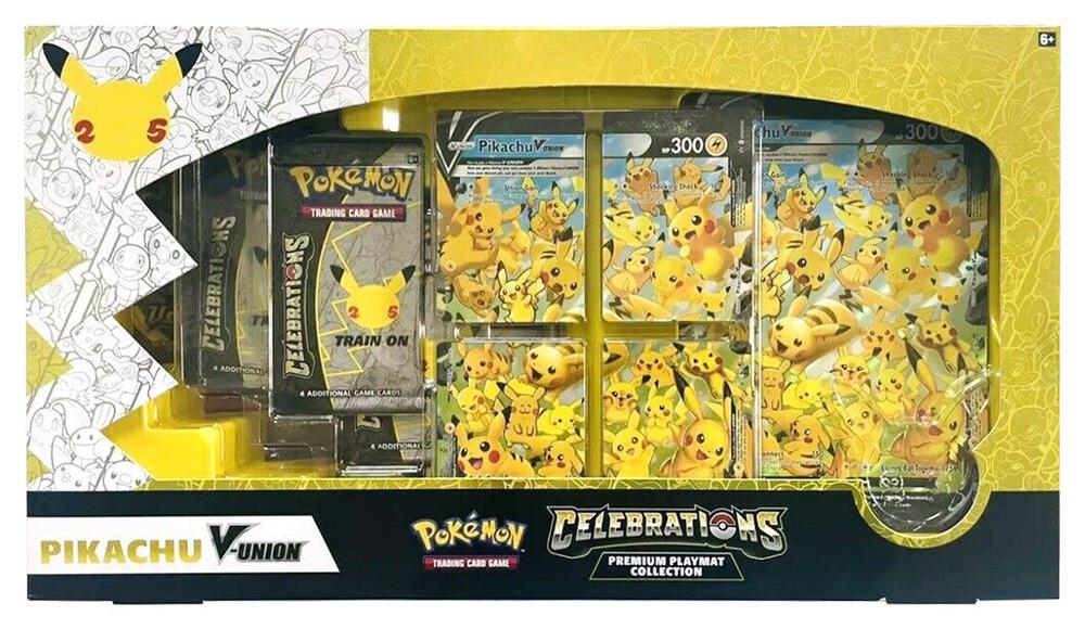 Pokémon TCG: Celebrations Premium Playmat Collection (Pikachu V-UNION)