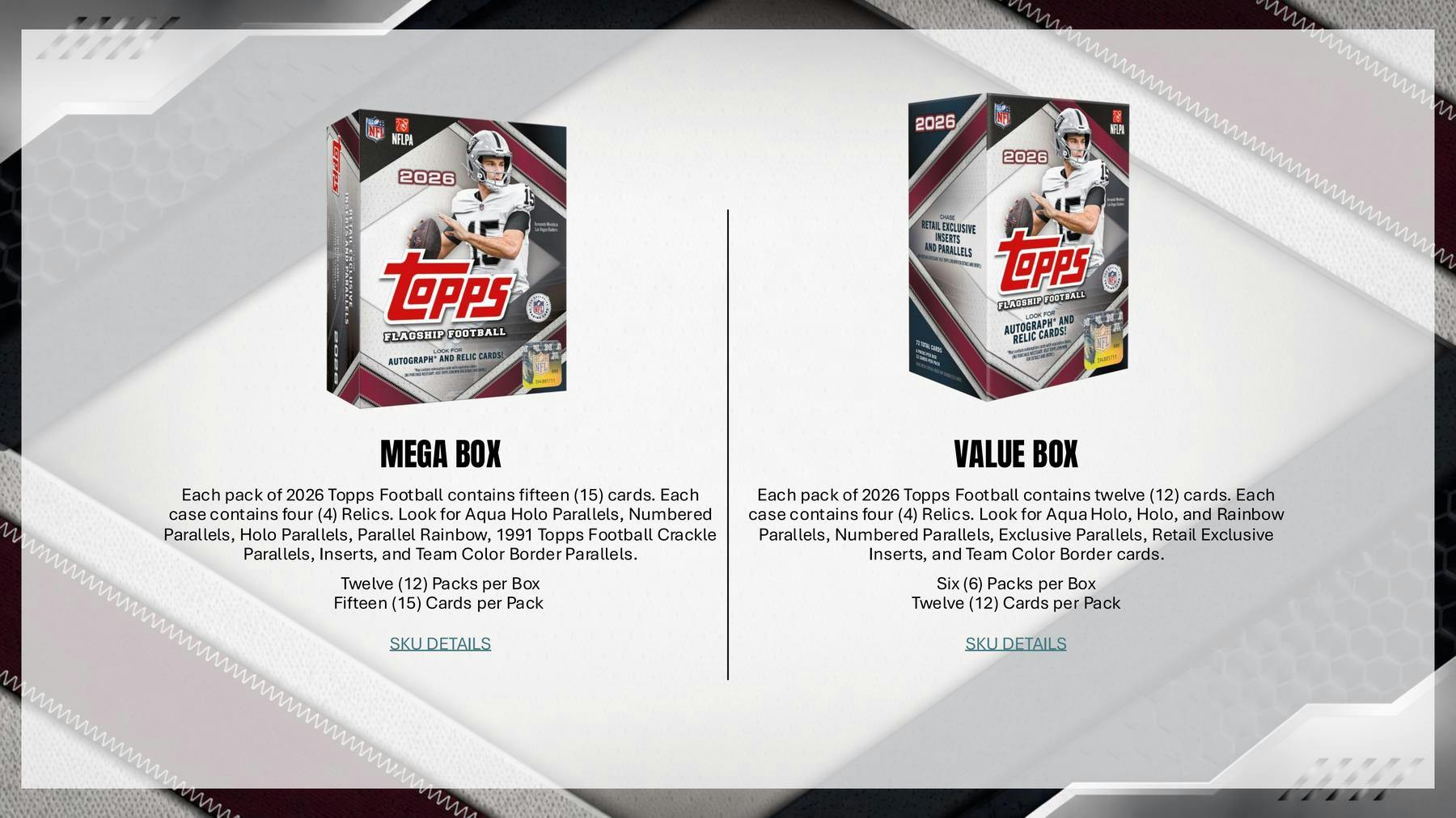 2026 Topps Football Hobby Pack (8/21)