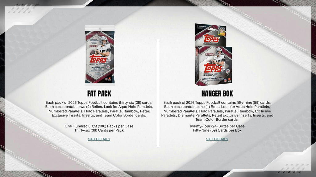 2026 Topps Football Blaster 40-Box Case (8/21)