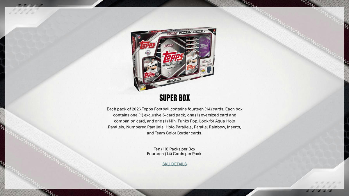 2026 Topps Football Hobby Pack (8/21)