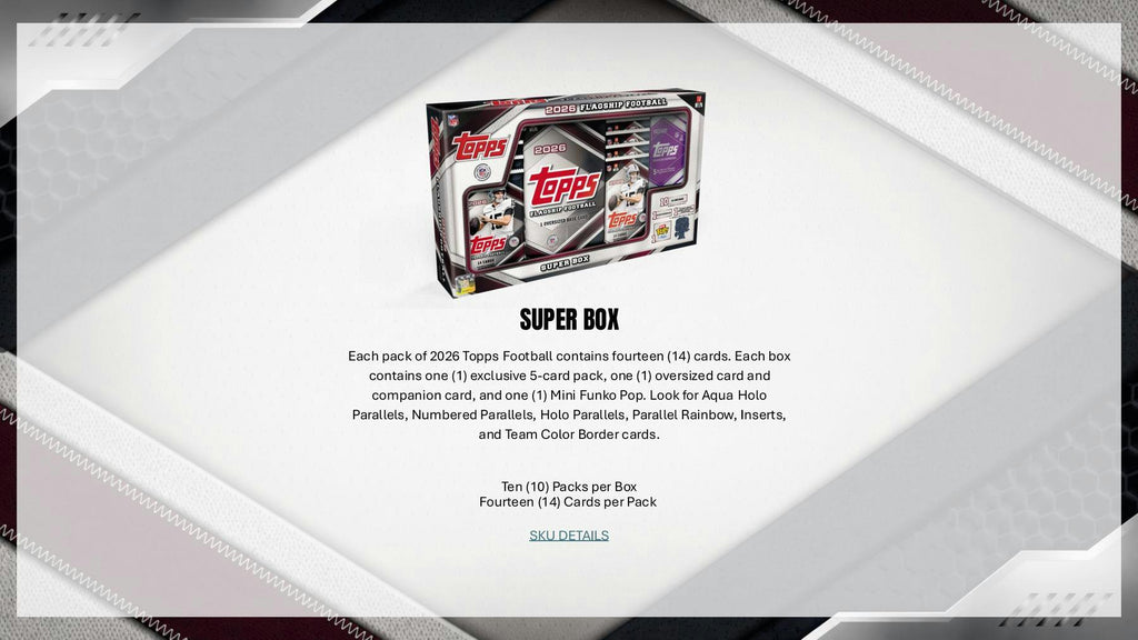 2026 Topps Football Blaster 40-Box Case (8/21)