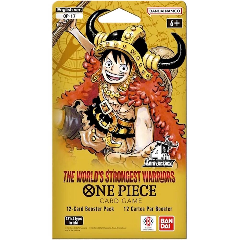 One Piece TCG: The World’s Strongest Warriors Sleeved Booster Pack (OP-17)