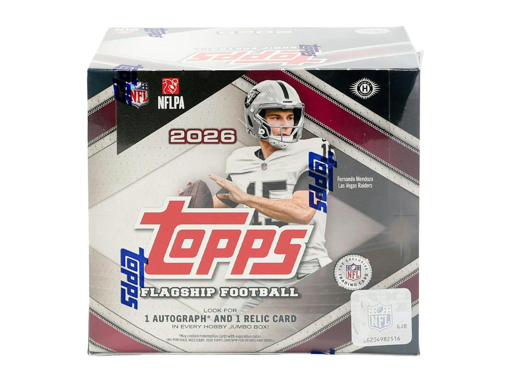 2026 Topps Football Hobby Jumbo Pack (8/21)