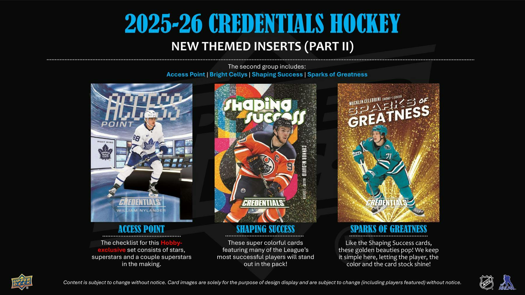 2025-26 Upper Deck Credentials Hockey Hobby Box
