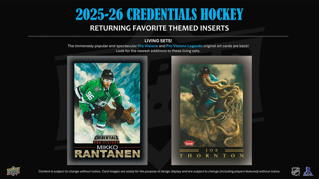 2025-26 Upper Deck Credentials Hockey Hobby Box