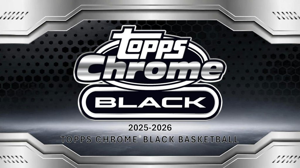 2025-26 Topps Chrome Black Basketball Hobby Box (8/27)