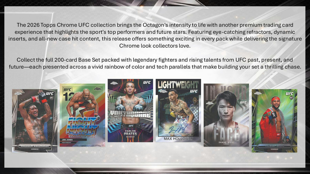 2026 Topps Chrome UFC Mega Box (5/8)