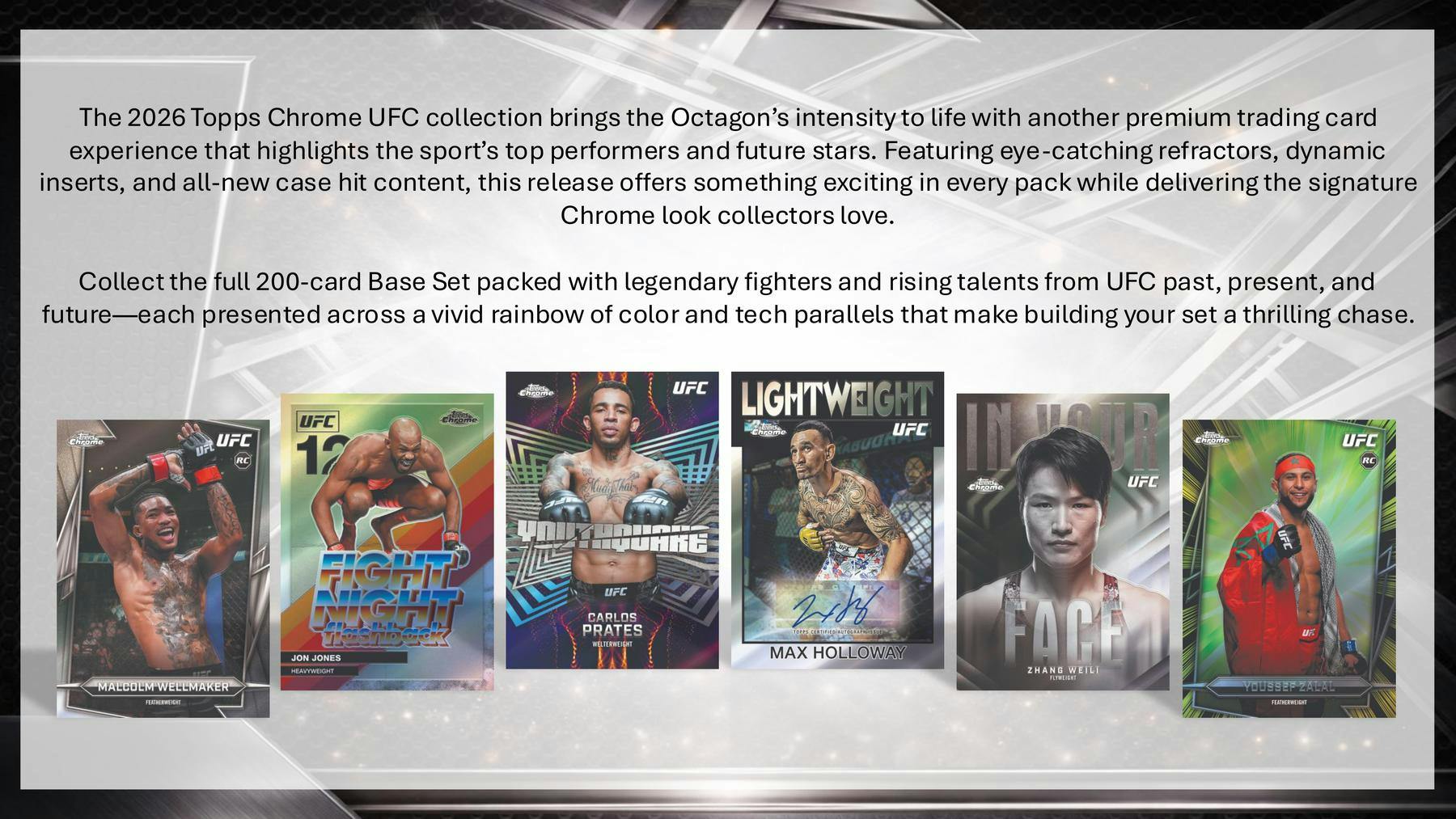 2026 Topps Chrome UFC Mega Box (5/8)