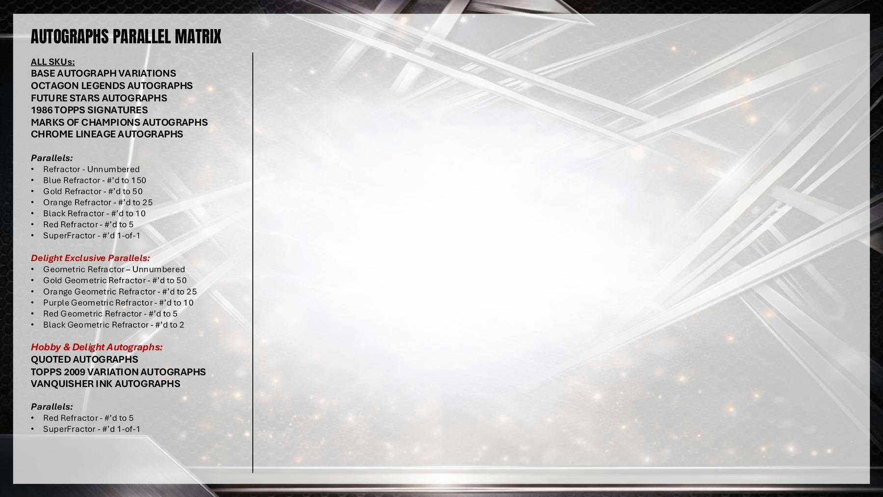 2026 Topps Chrome UFC Mega Box (5/8)