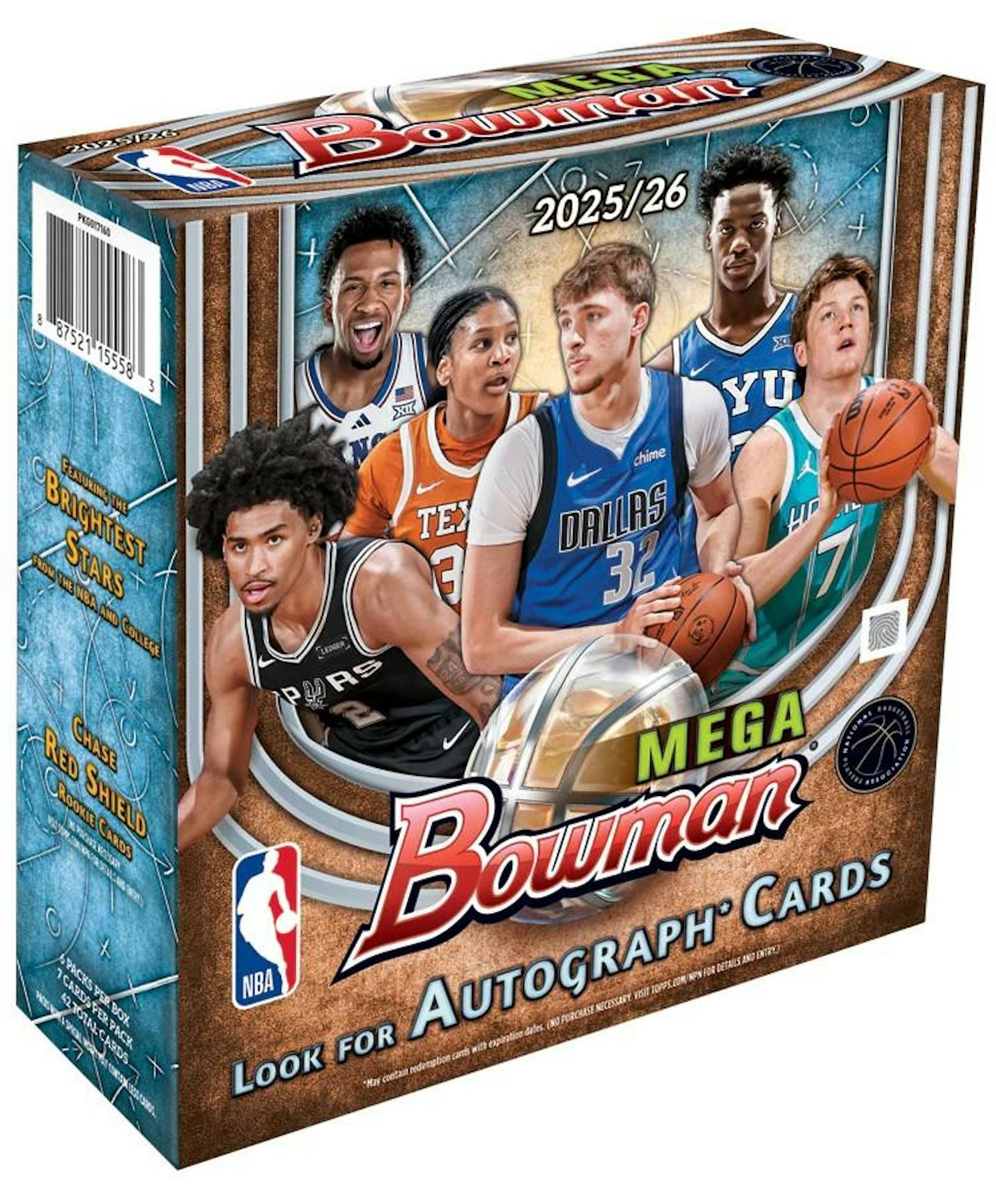 2025-26 Bowman Basketball Mega Box (5/7)