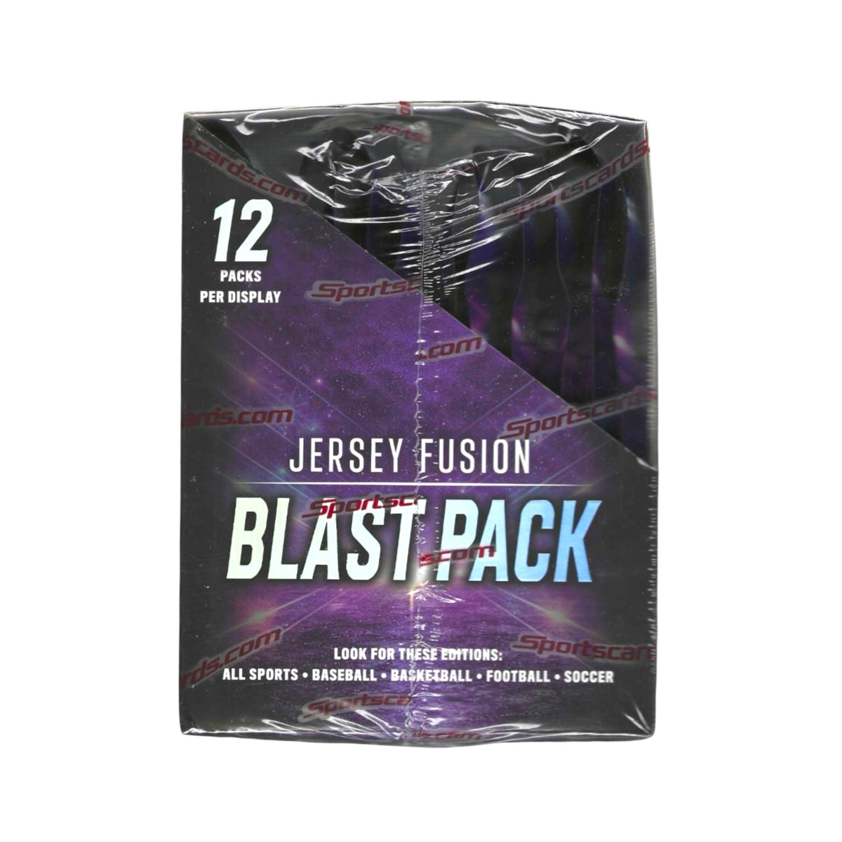 2026 Jersey Fusion All Sports Blast Pack 12-Pack Hobby Box