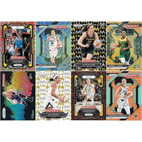 2024 Panini Prizm Monopoly WNBA Basketball iCollect Blaster Box (Millionaire White!) (10/16/24)