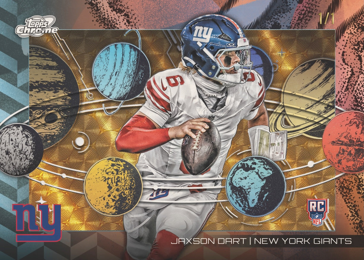 2025 Topps Cosmic Chrome Football Hobby Box (Presell 6/19)