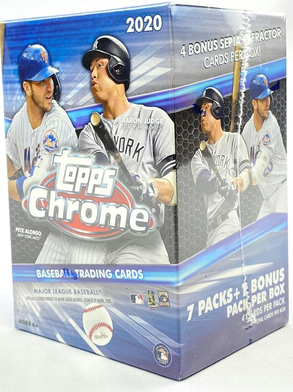 2020 Topps Chrome Baseball 8-Pack Blaster Box
