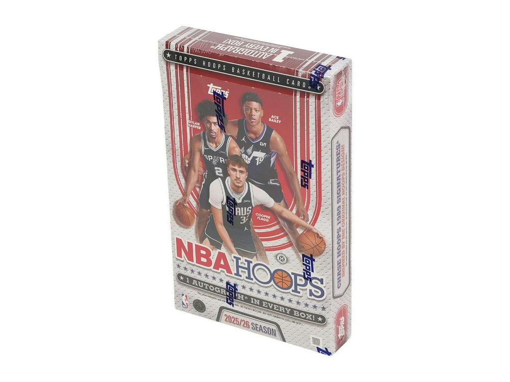 2025-26 Topps Hoops Basketball Hobby 12-Box Case (5/14)