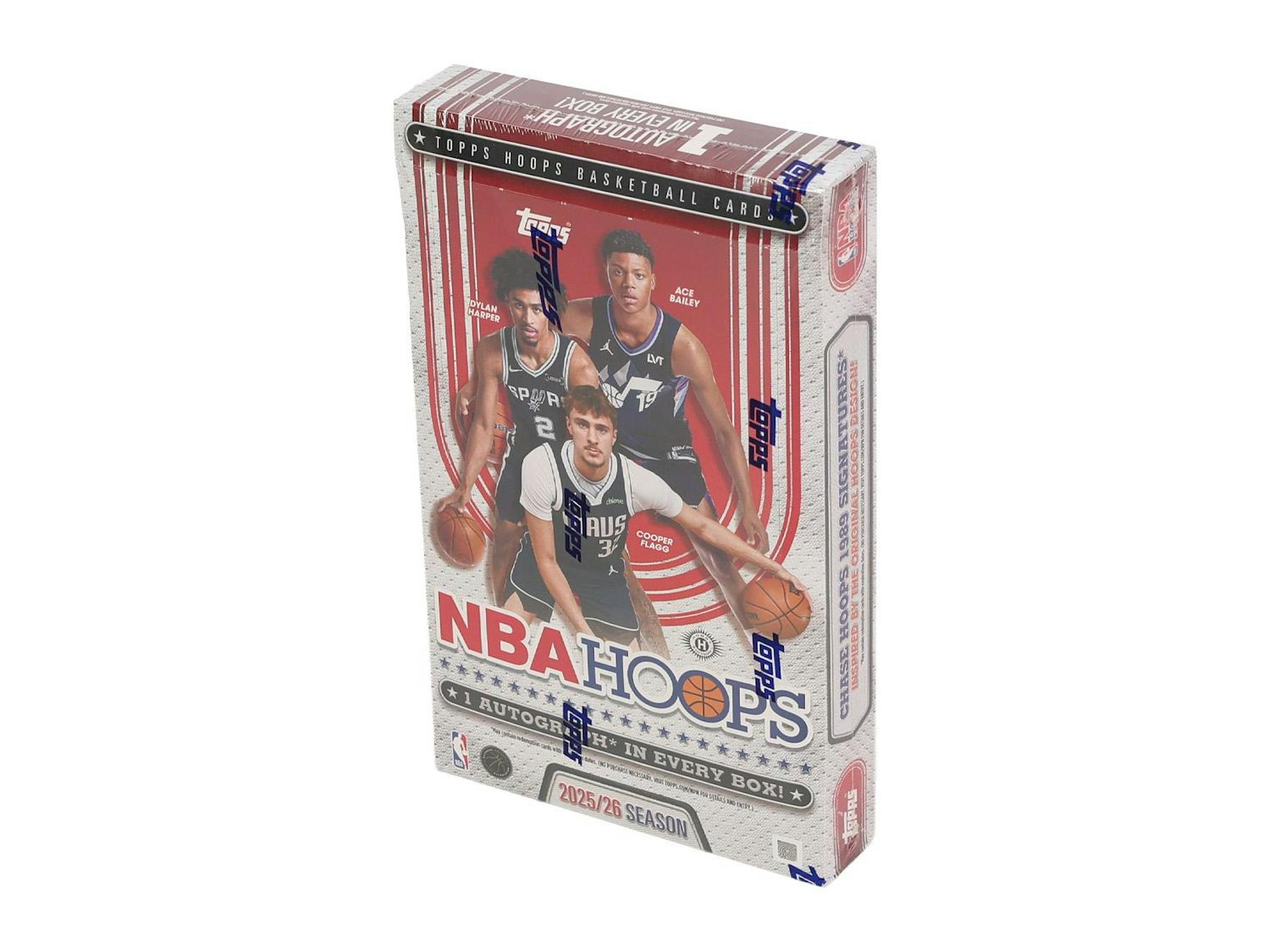 2025-26 Topps Hoops Basketball Hobby 12-Box Case (5/14)