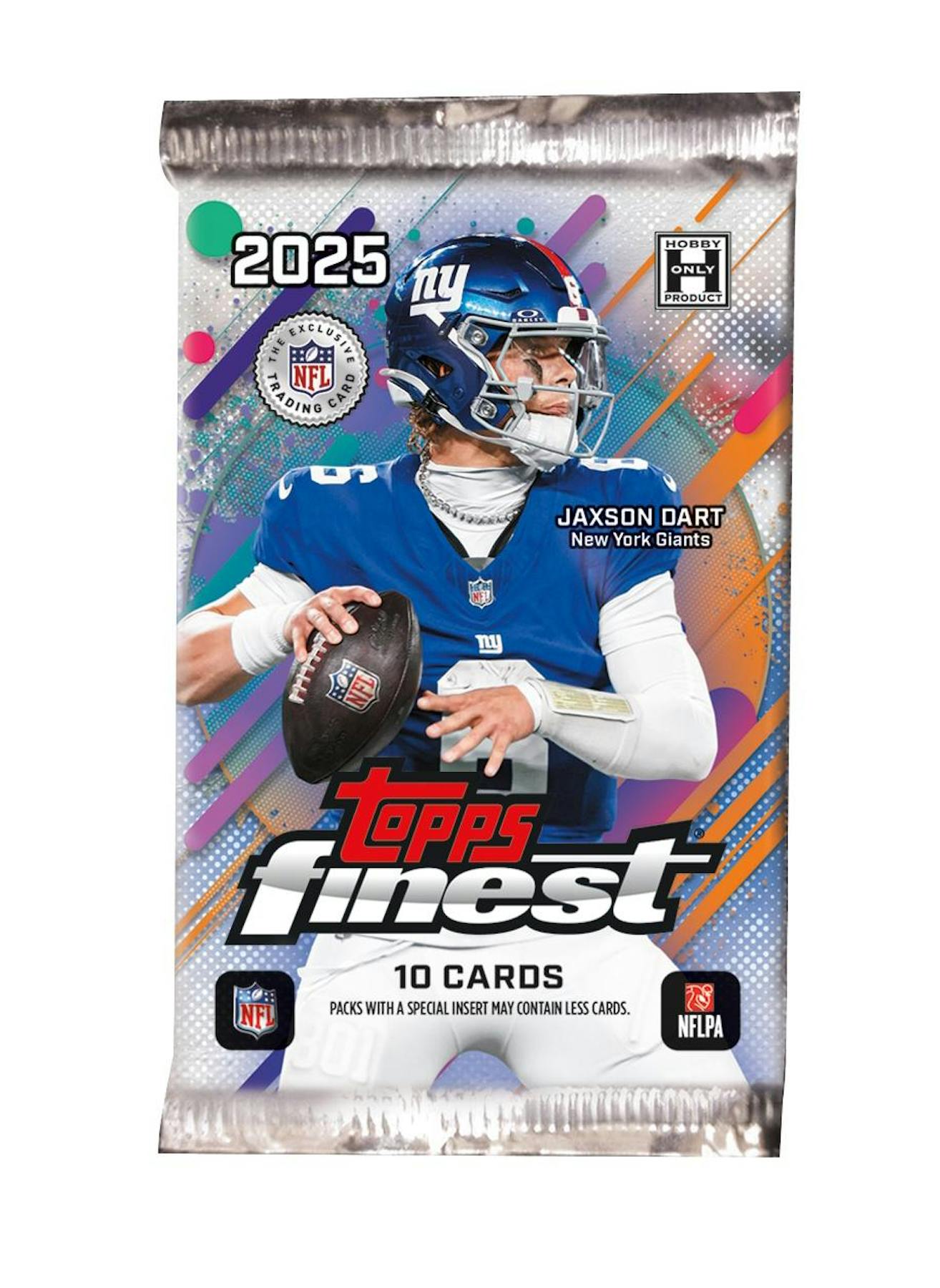 2025 Topps Finest Football Hobby Pack (5/15)