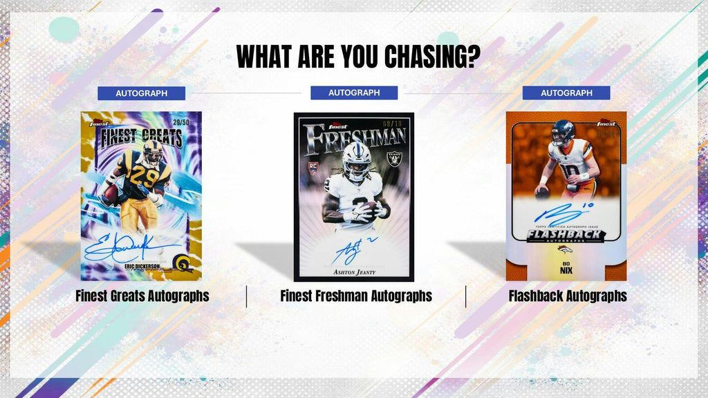 2025 Topps Finest Football Hobby Pack (5/15)