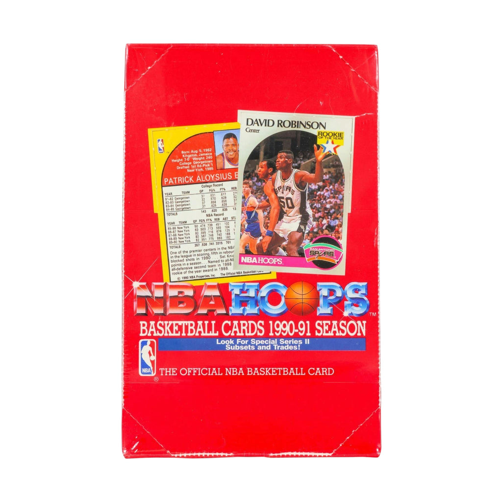 1990-91 NBA Hoops Series 2 Basketball 36-Pack Wax Box (Factory Sealed)
