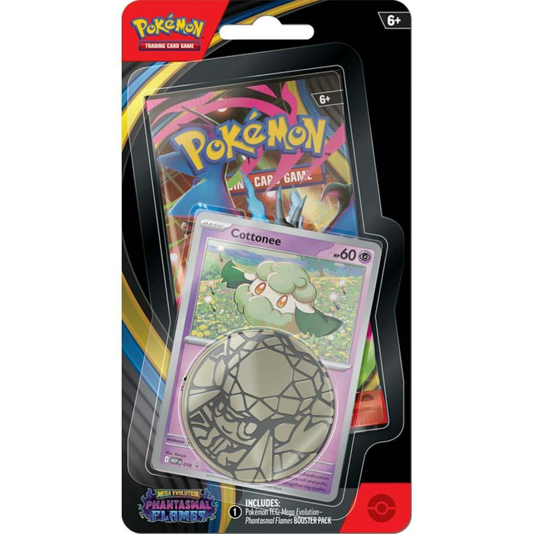 Pokemon Mega Evolution: Phantasmal Flames Checklane Blister