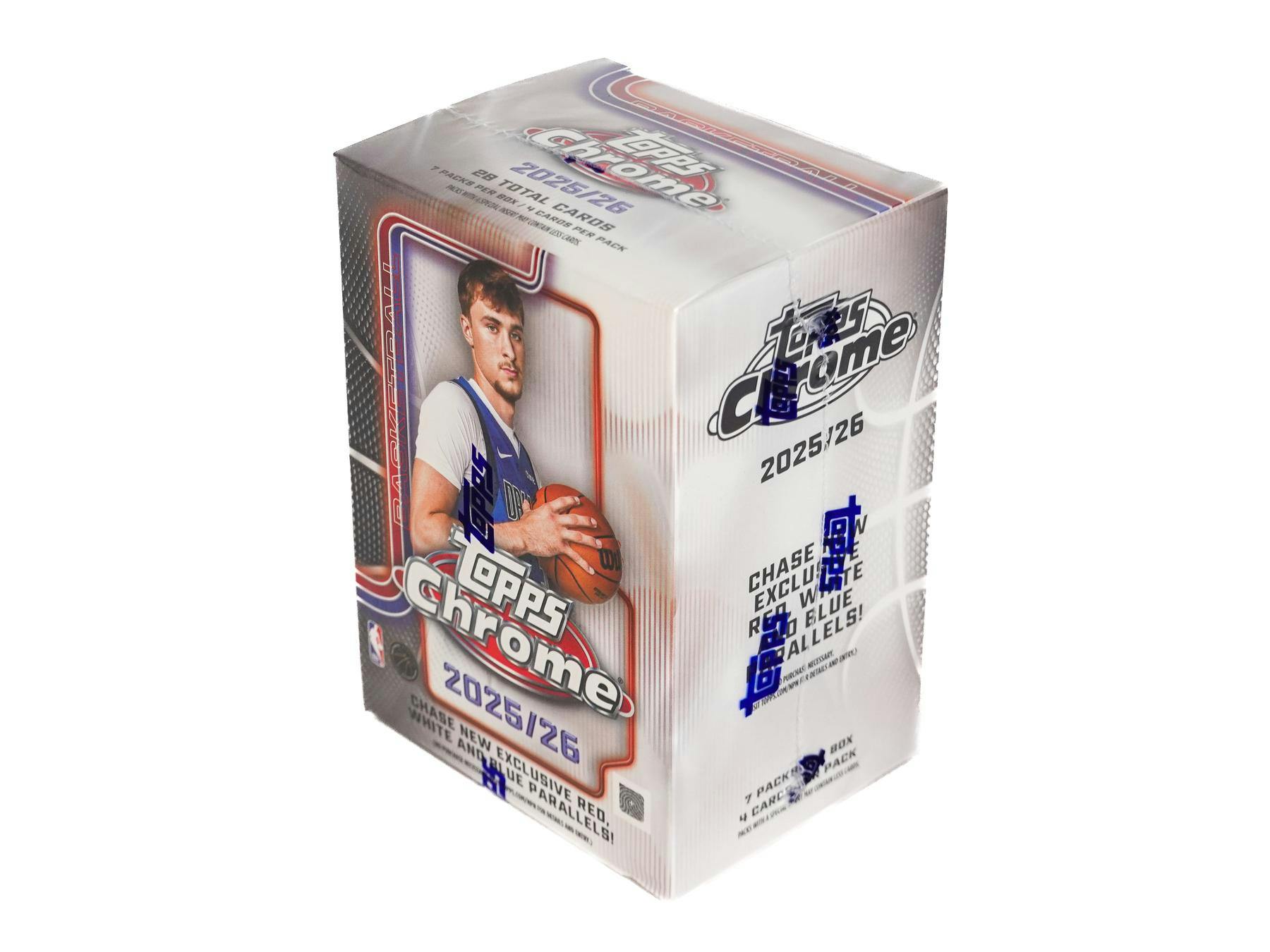 2025-26 Topps Chrome Basketball 7-Pack Blaster Box (Retail)